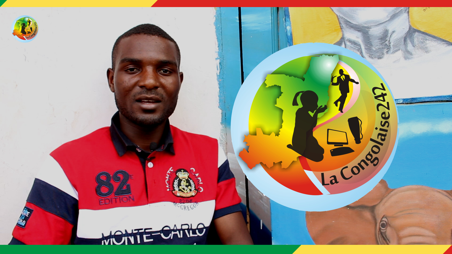 BISSEMO Grace artiste concepteur du logo la congolaise