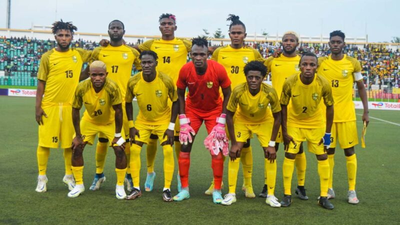 COUPE DE LA CAF : VICTOIRE ÉCRASANTE DES DIABLES NOIRS DU CONGO SUR RIVERS UNITED FC DU NIGERIA