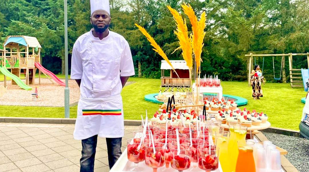 CHRISTIAN OLIVIER KIHOULOU UN CHEF CUISINIER CONGOLAIS QUI BRILLE AU DANEMARK