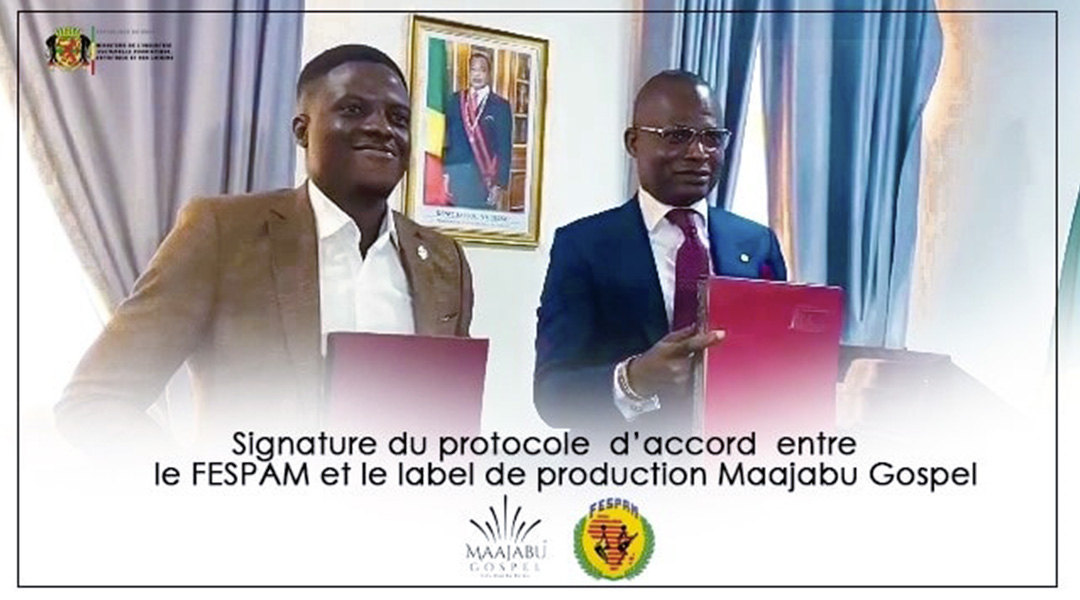 LE FESPAM ET MAAJABU GOSPEL EN ACCORD POUR LE RAYONNEMENT DU GOSPEL DE LA RÉPUBLIQUE DU CONGO.
