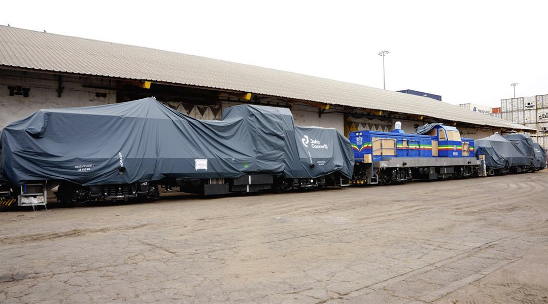 LE CHEMIN DE FER CONGO OCÉAN ÉQUIPÉ DE QUATRE NOUVELLES LOCOMOTIVES