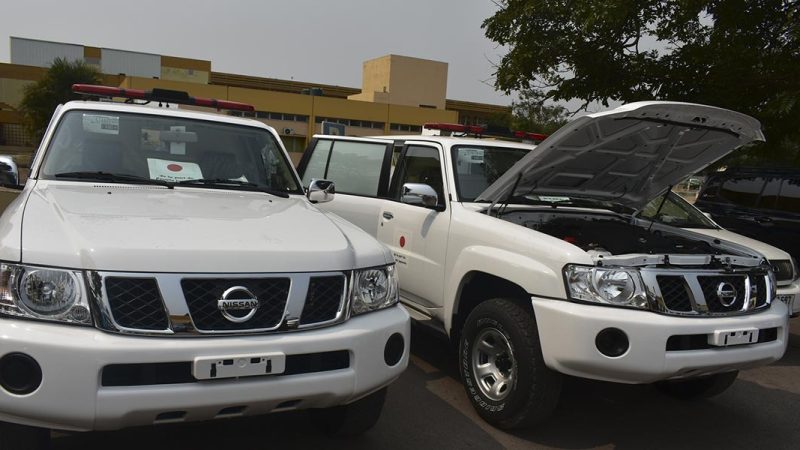 LE CHU DE BRAZZAVILLE DOTÉ DE DEUX AMBULANCES MÉDICALISÉES PAR LE JAPON