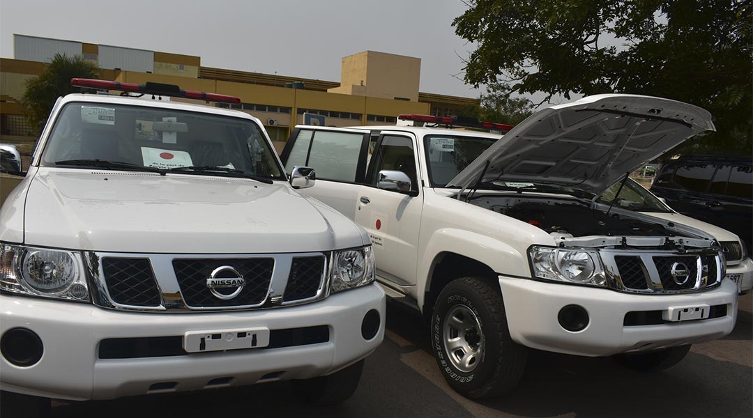 LE CHU DE BRAZZAVILLE DOTÉ DE DEUX AMBULANCES MÉDICALISÉES PAR LE JAPON