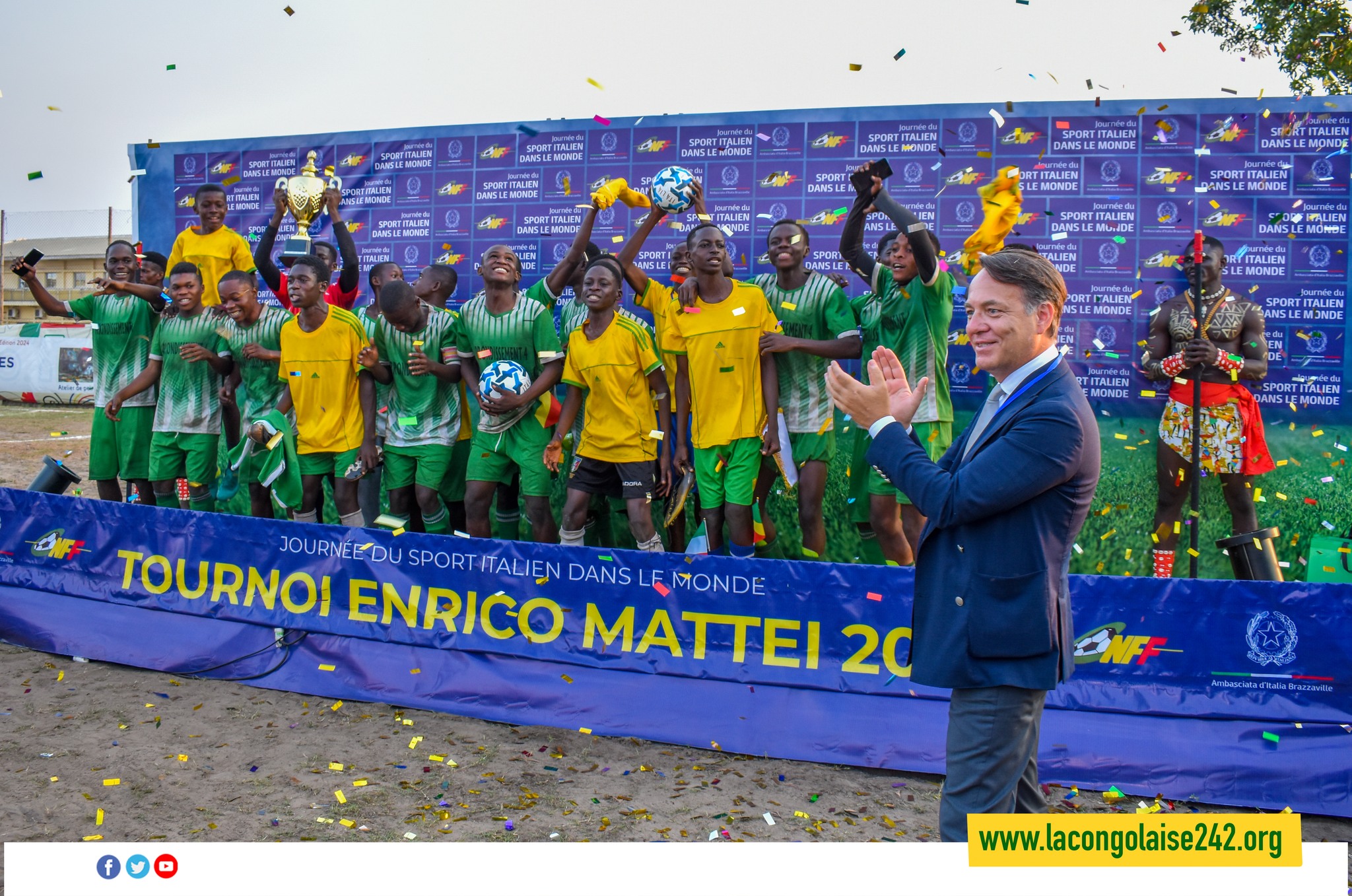 LE CONGO A ABRITE LA PREMIERE EDITION DU TOURNOI ENRICO MATTEI