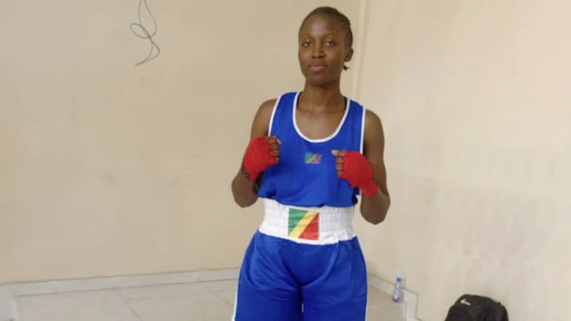 SANDRINE BOKOTA ONYA AU SOMMET DES CHAMPIONNATS D’AFRIQUE ÉLITE DE BOXE 2024