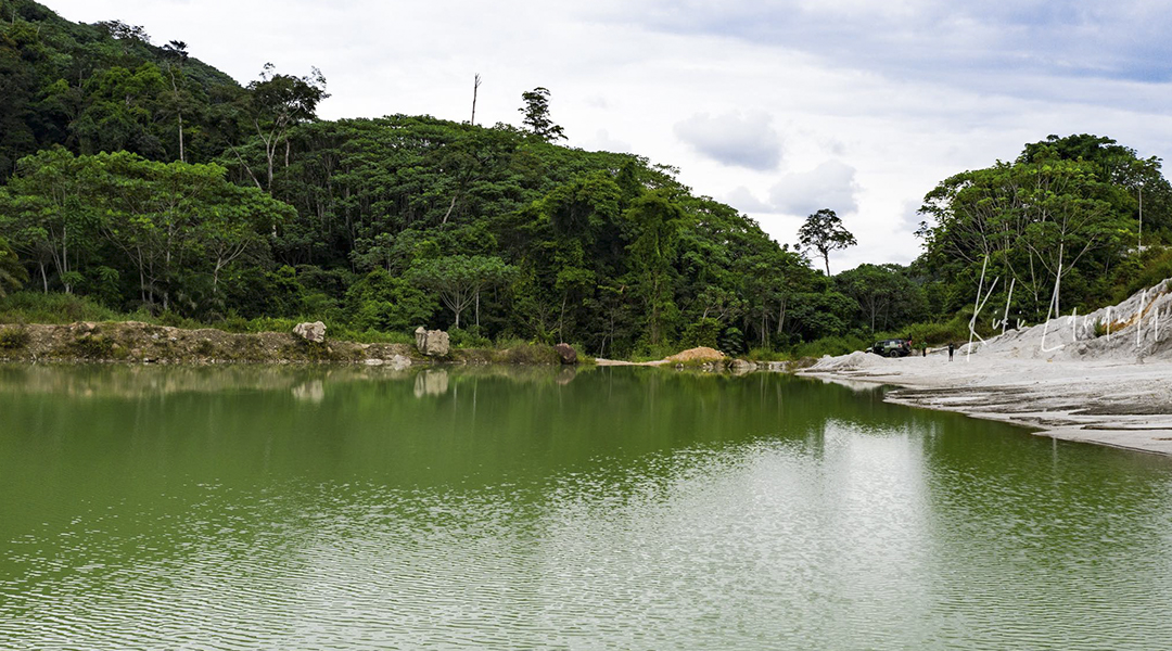 UNE BALADE ÉBLOUISSANTE DANS LE LAC VERT